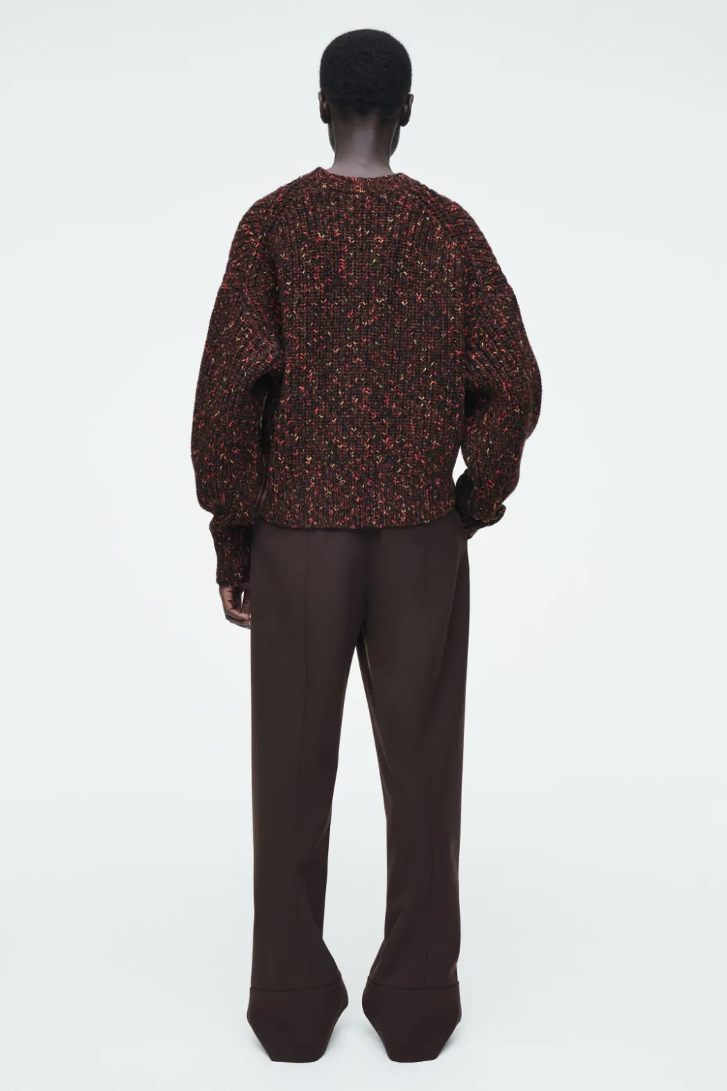 Hot COS FLECKED MERINO WOOL JUMPER MULTICOLORED