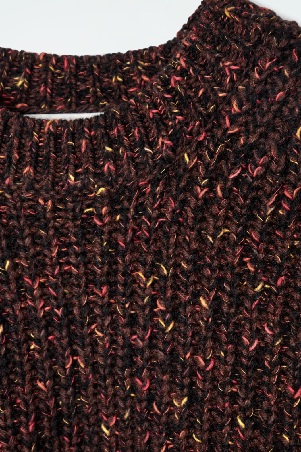 Hot COS FLECKED MERINO WOOL JUMPER MULTICOLORED