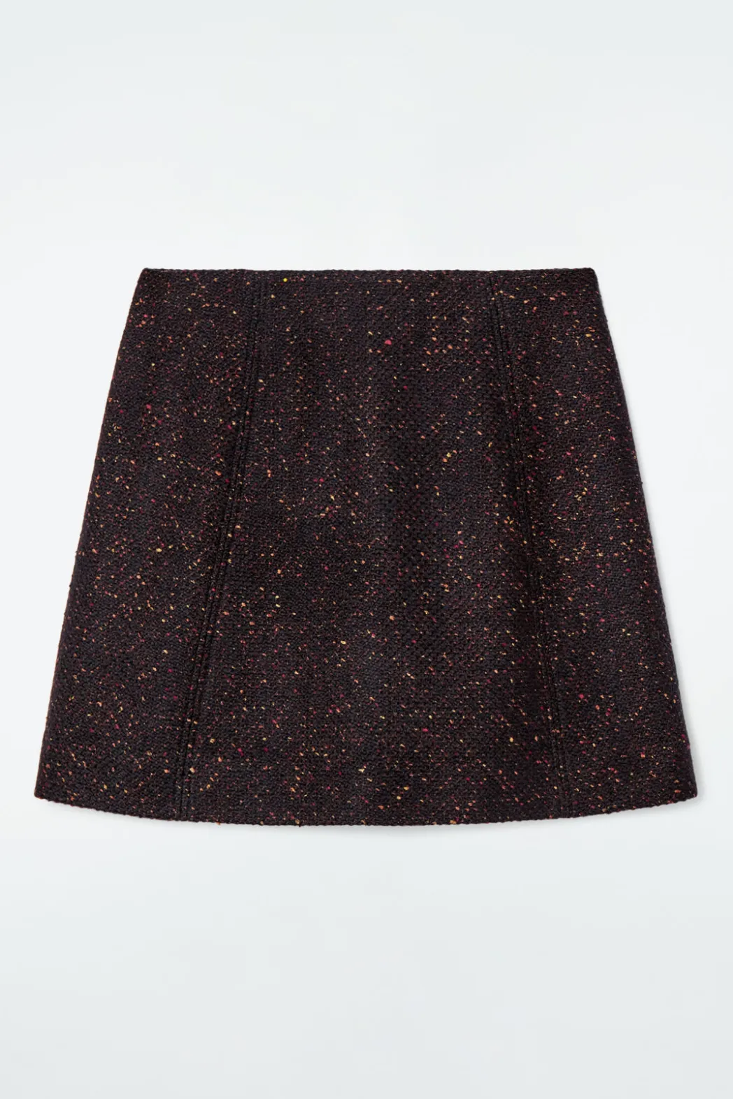 Best COS FLECKED WOOL-BLEND MINI SKIRT MULTICOLORED