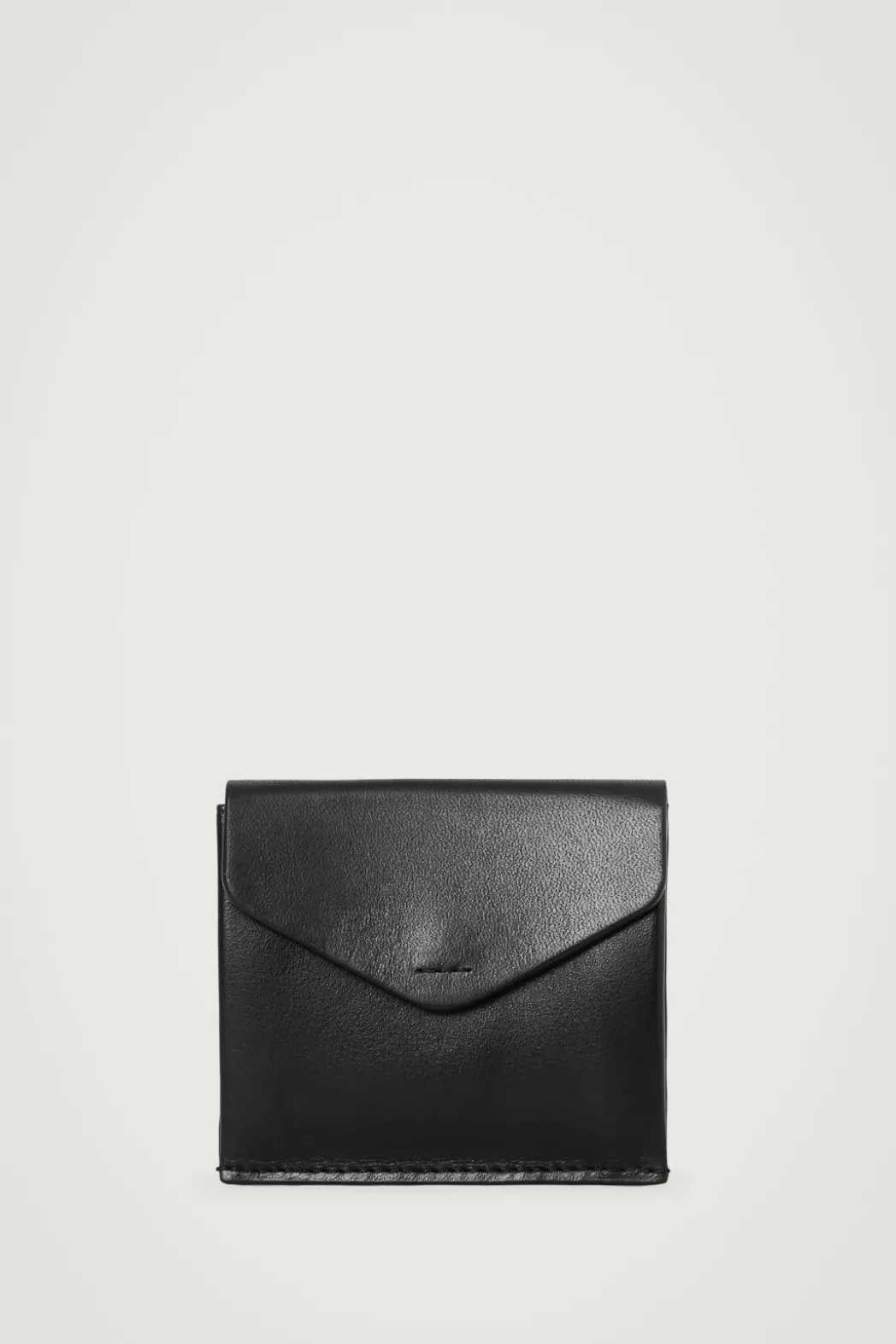 Best COS FOLDED LEATHER WALLET BLACK
