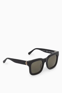 Discount COS GAZE SUNGLASSES - D-FRAME BLACK