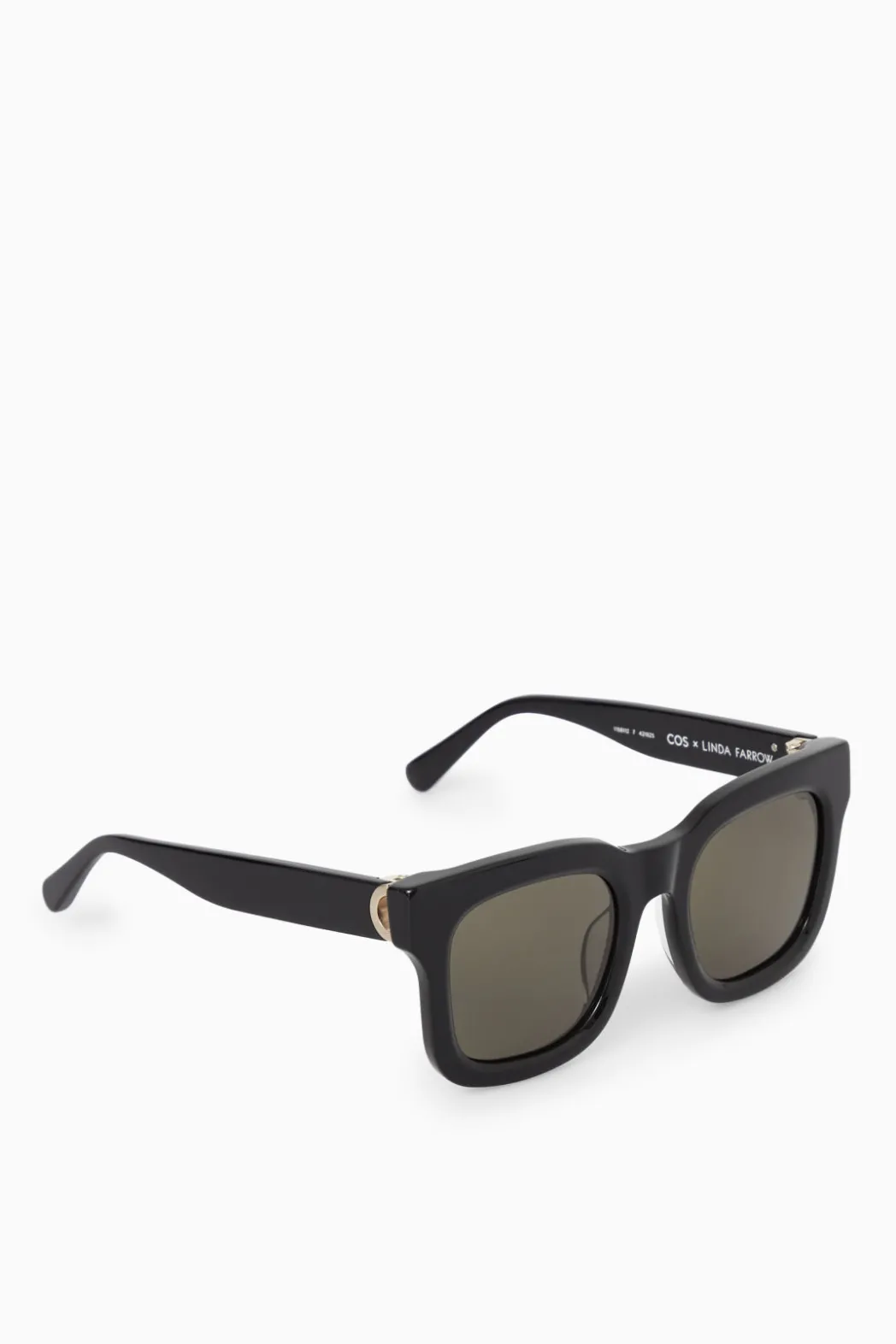 Discount COS GAZE SUNGLASSES - D-FRAME BLACK