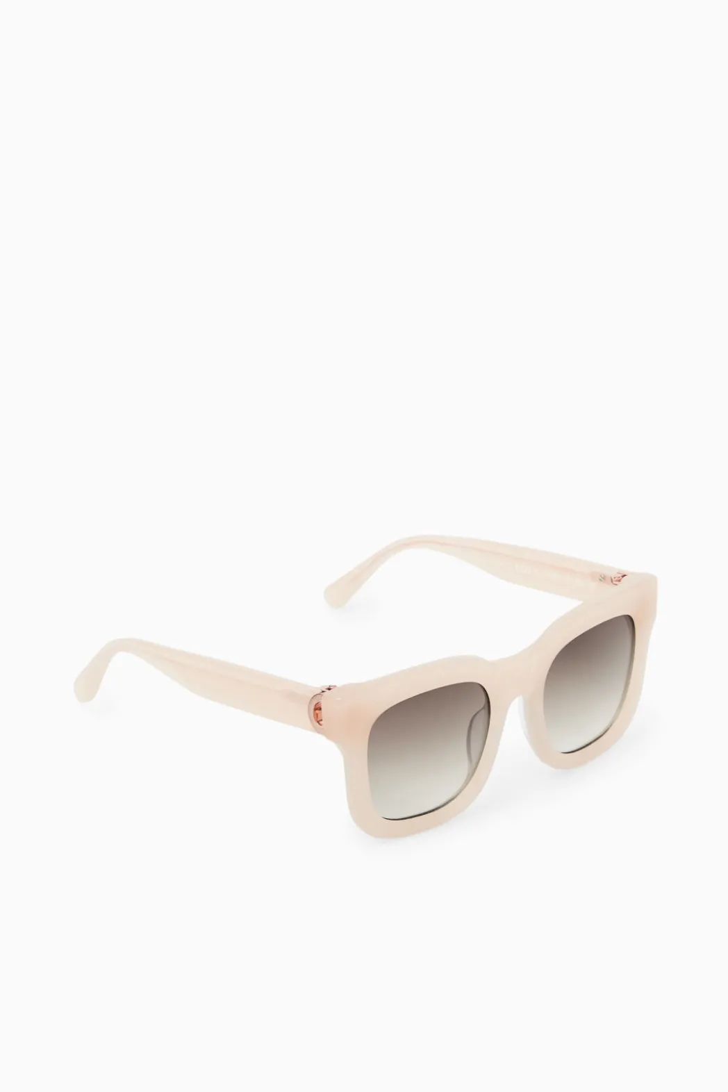 New COS GAZE SUNGLASSES - D-FRAME LIGHT PINK