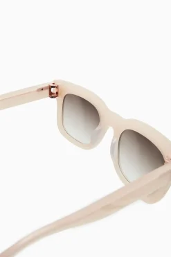 New COS GAZE SUNGLASSES - D-FRAME LIGHT PINK
