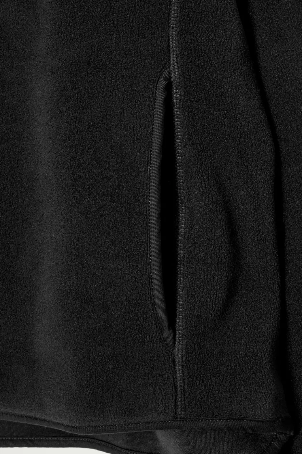 Best COS HALF-ZIP SHERPA FLEECE SWEATER BLACK