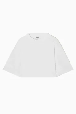 Best COS HIGH LINE RELAXED T-SHIRT WHITE