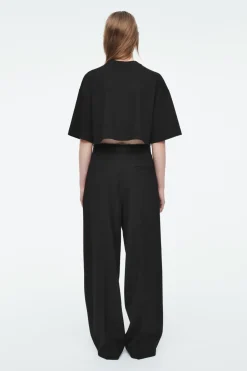 COS HIGH LINE RELAXED T-SHIRT BLACK