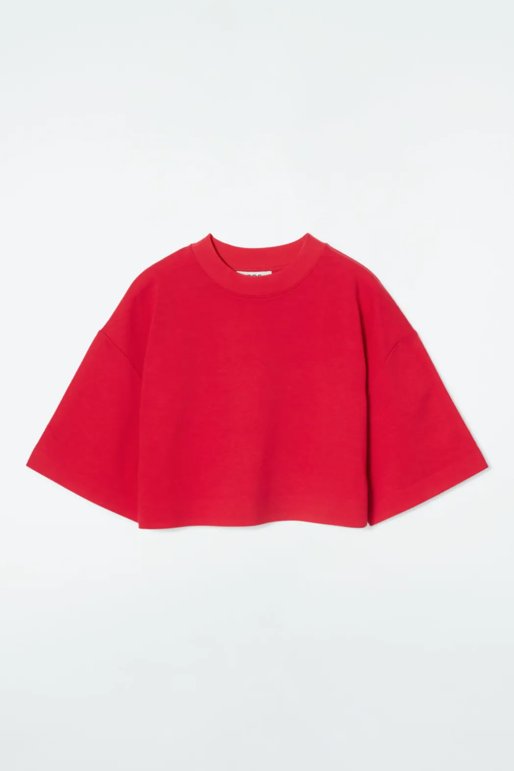 Hot COS HIGH LINE RELAXED T-SHIRT RED