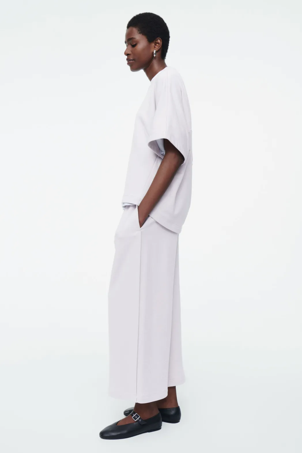 Hot COS JERSEY CULOTTES LILAC