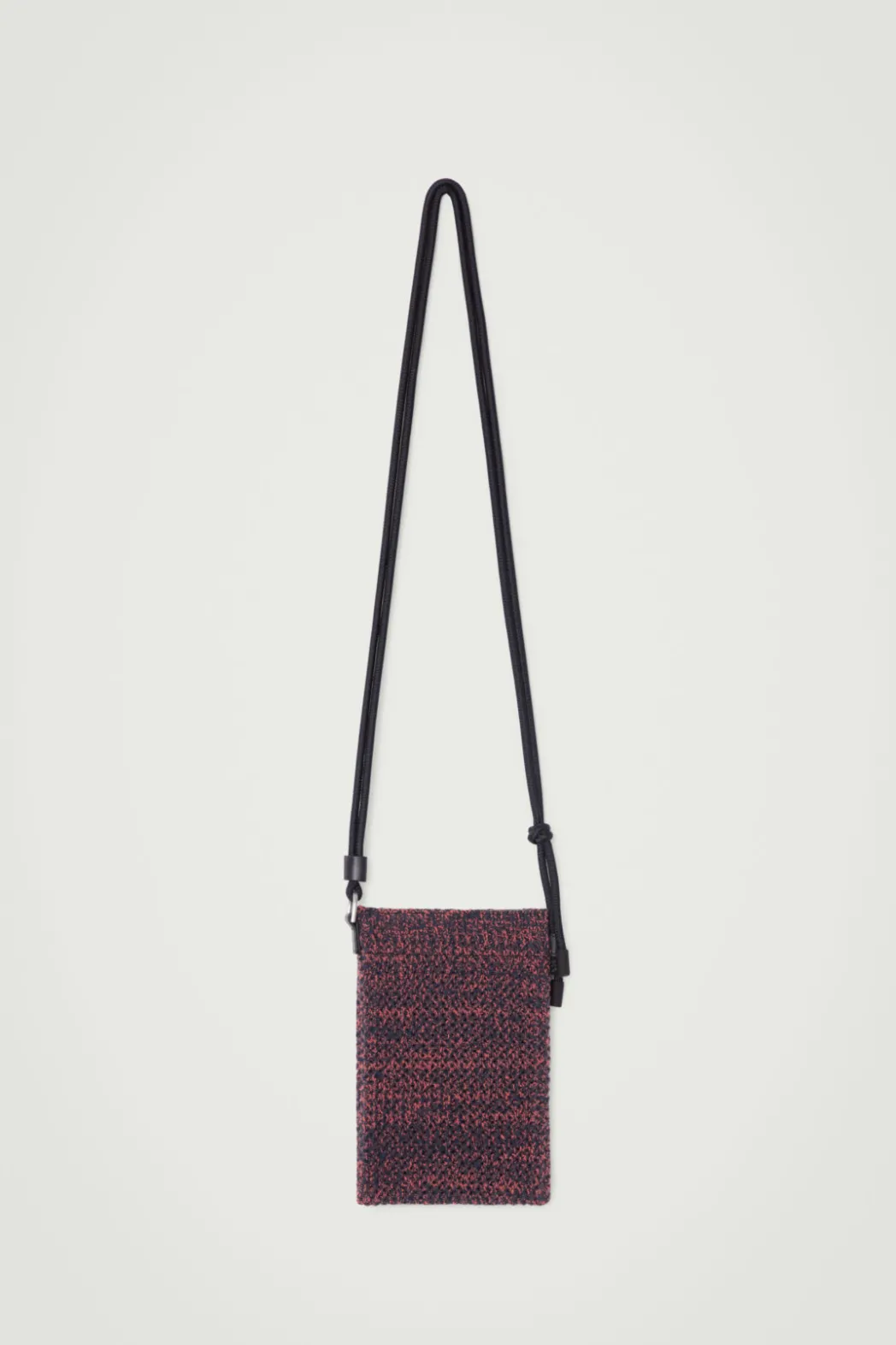 Best COS KNITTED PHONE POUCH NAVY / BROWN