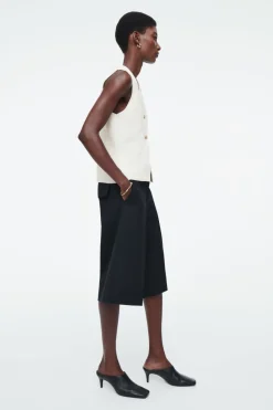 Best COS KNITTED VEST IVORY