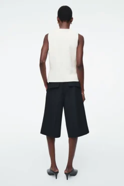 Best COS KNITTED VEST IVORY