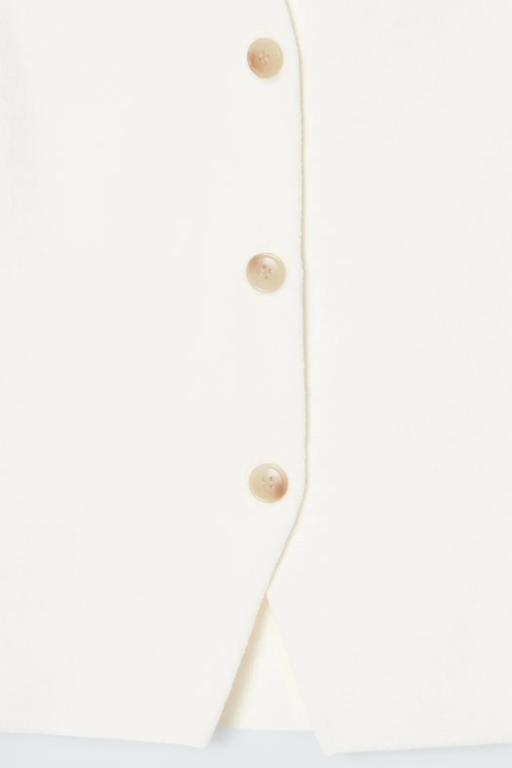 Best COS KNITTED VEST IVORY