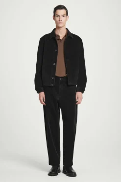 Discount COS LEATHER CHELSEA BOOTS BLACK
