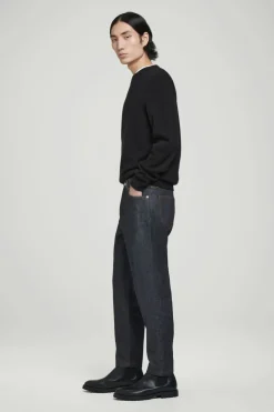 COS MARGIN RAW SELVEDGE TAPERED JEANS INDIGO