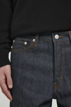 COS MARGIN RAW SELVEDGE TAPERED JEANS INDIGO