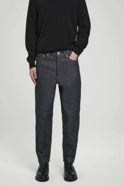 COS MARGIN RAW SELVEDGE TAPERED JEANS INDIGO