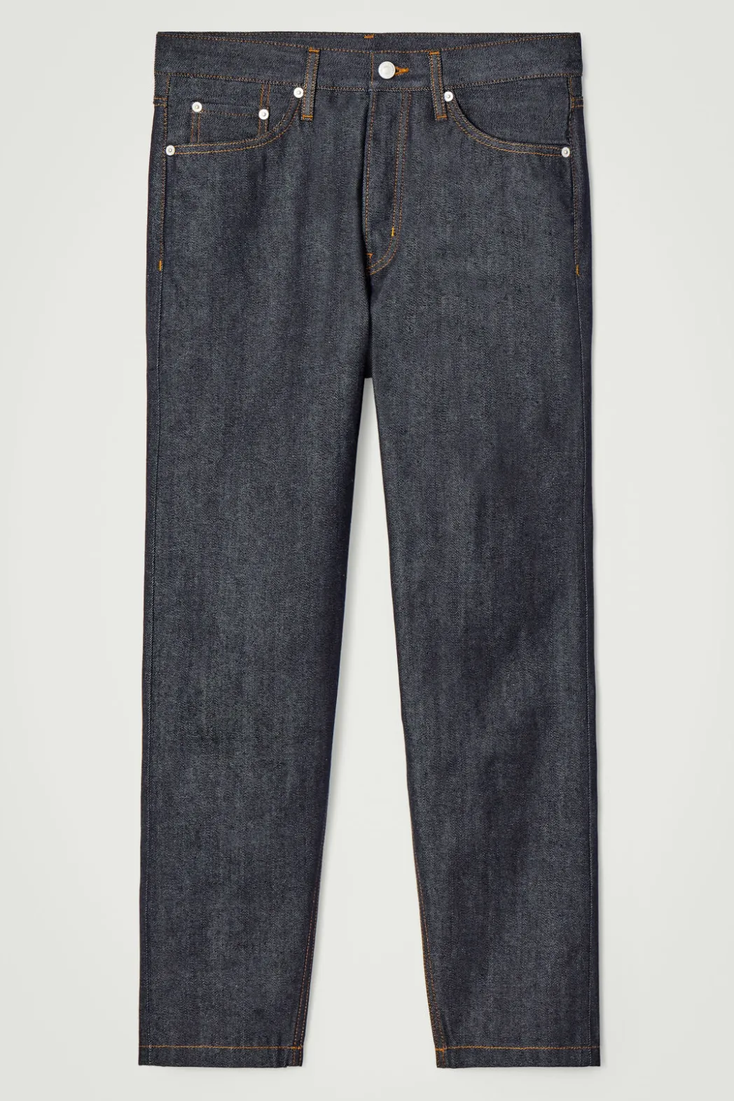 COS MARGIN RAW SELVEDGE TAPERED JEANS INDIGO