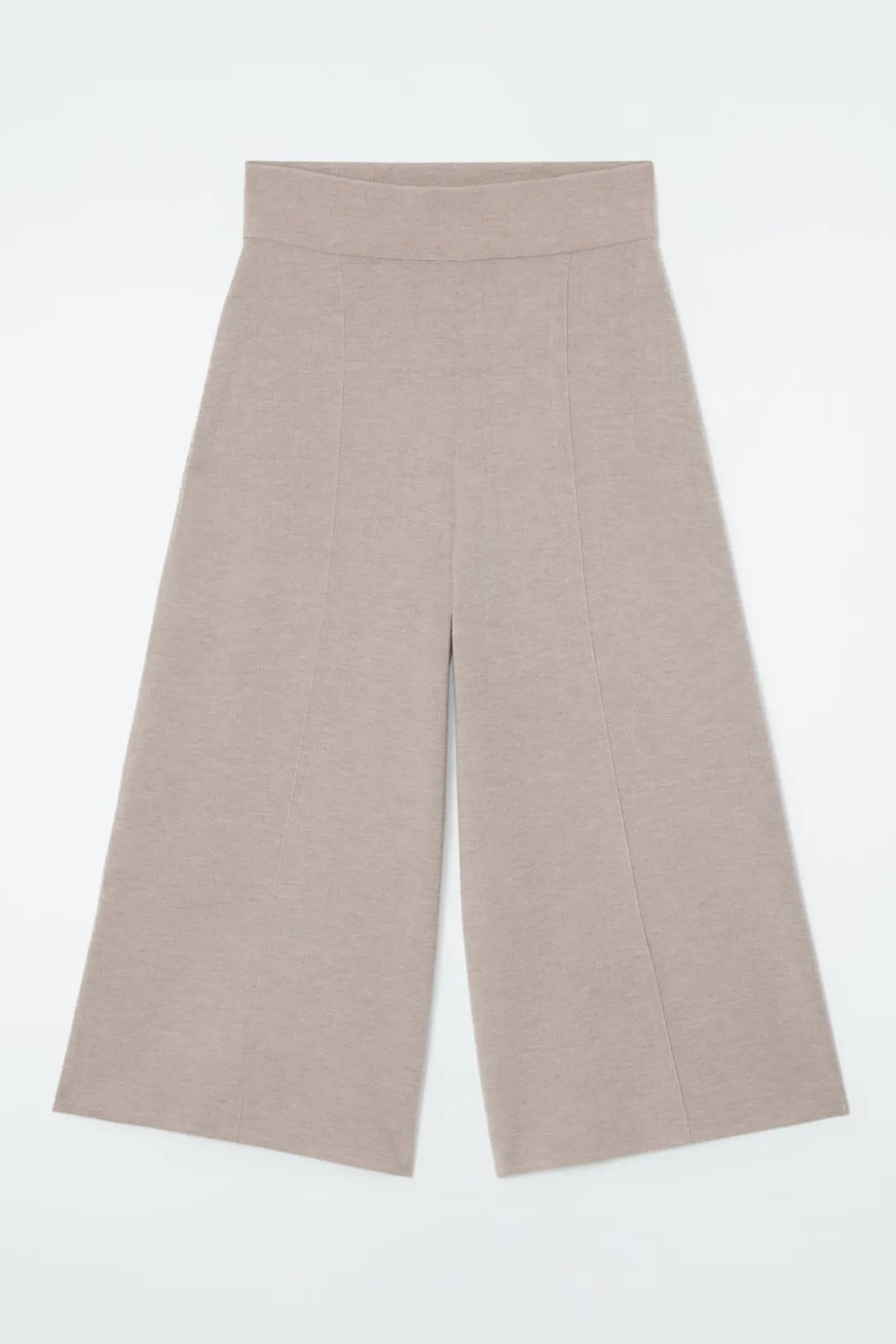 COS MERINO WOOL CULOTTES BEIGE