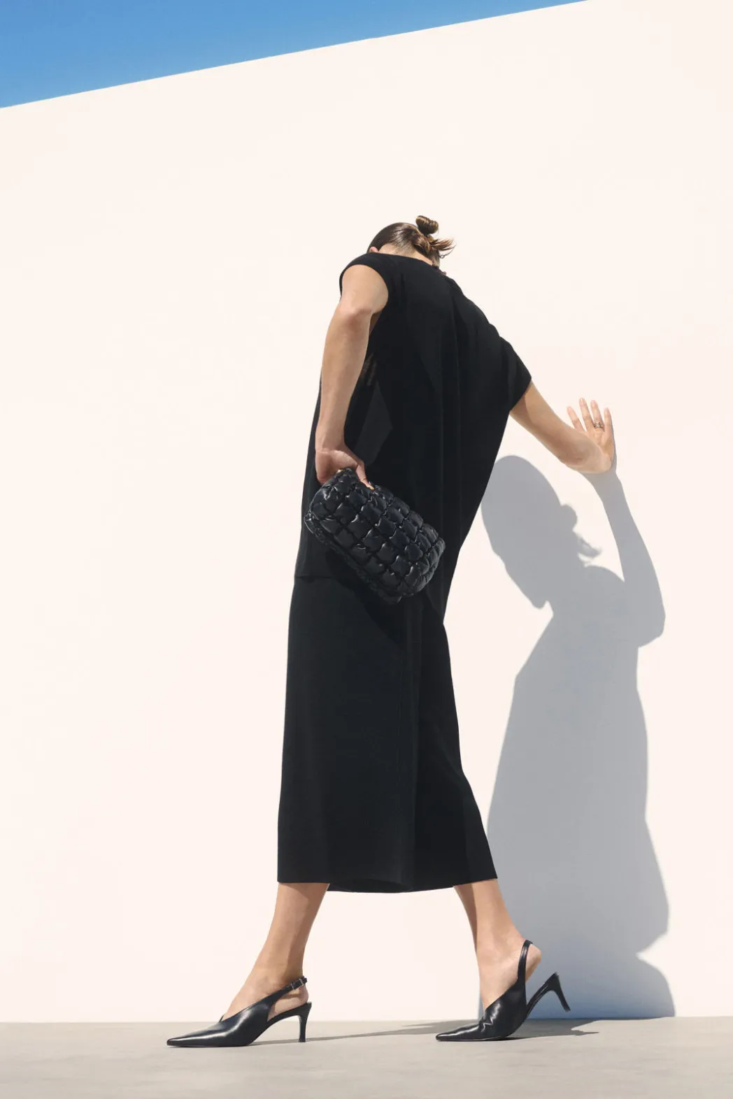 Best COS MERINO WOOL CULOTTES BLACK