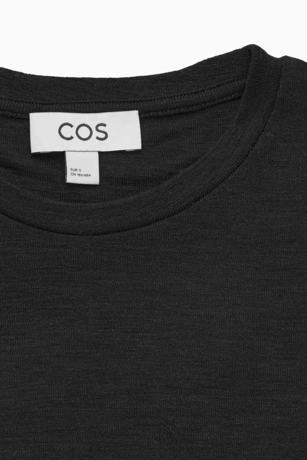 Clearance COS MERINO WOOL KNITTED TANK TOP BLACK