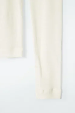 Online COS MERINO WOOL POLO SHIRT IVORY