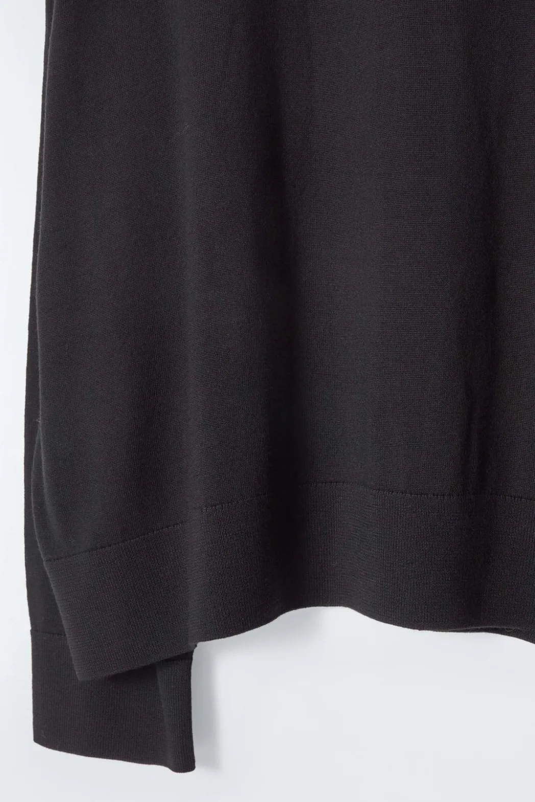 Sale COS MERINO WOOL TURTLENECK SWEATER BLACK