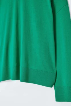 Clearance COS MERINO WOOL TURTLENECK SWEATER GREEN