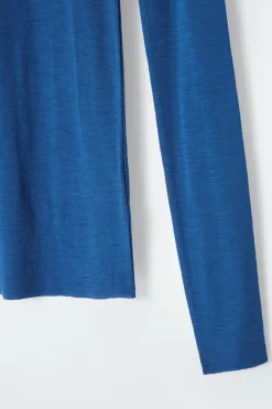 Clearance COS MERINO WOOL TURTLENECK TOP BRIGHT BLUE