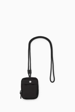 Best COS MINI CROSSBODY POUCH - NYLON BLACK