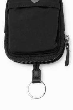 Best COS MINI CROSSBODY POUCH - NYLON BLACK