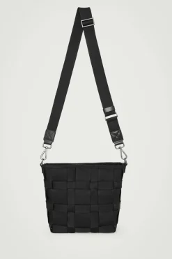 Best COS MINI WOVEN CROSSBODY - WEBBING BLACK