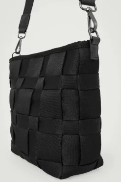 Best COS MINI WOVEN CROSSBODY - WEBBING BLACK