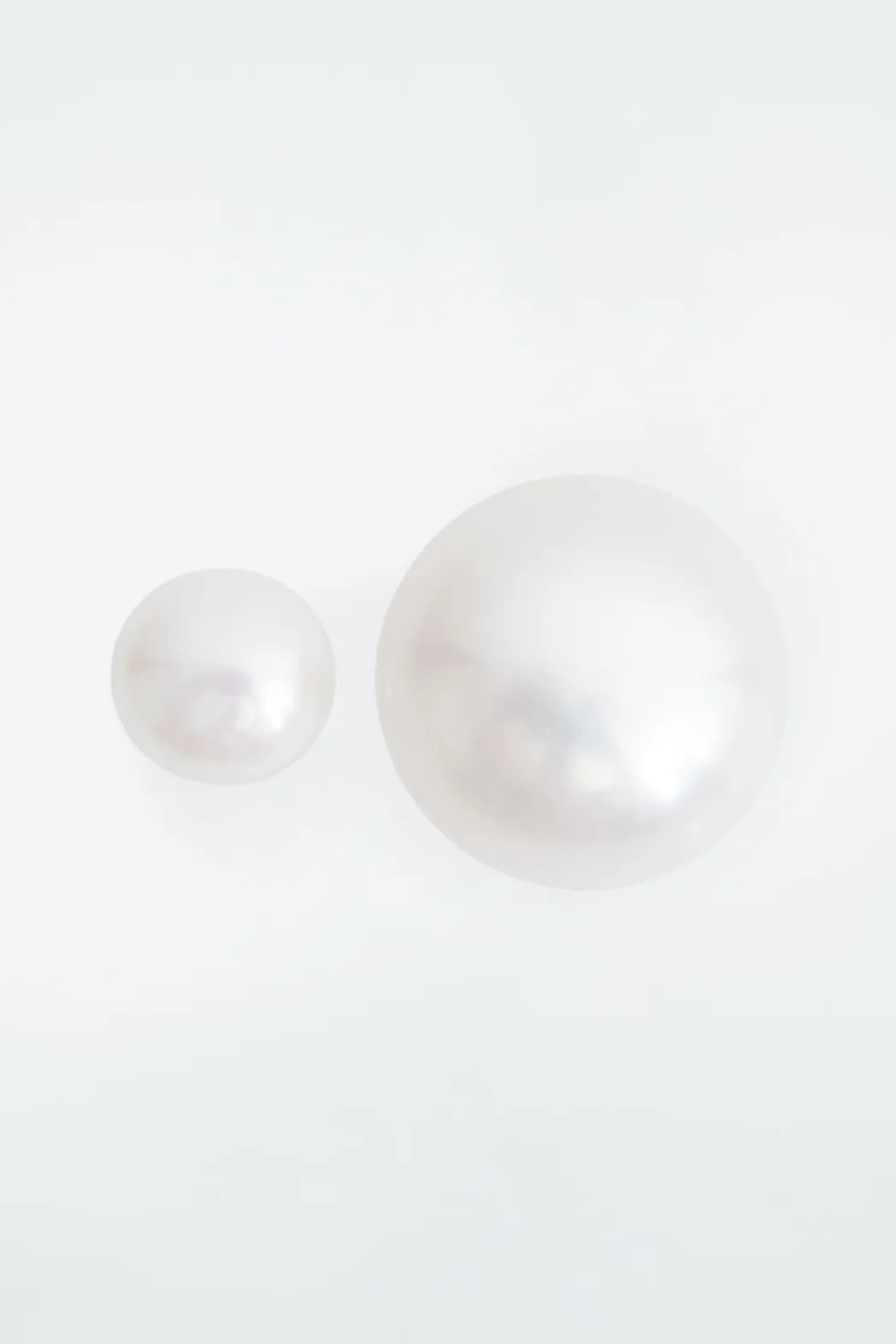 Best COS MISMATCHED FRESHWATER PEARL STUD EARRINGS GOLD