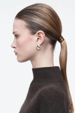 Outlet COS MISMATCHED STUD EARRINGS SILVER