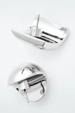 Outlet COS MISMATCHED STUD EARRINGS SILVER