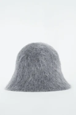 Online COS MOHAIR BUCKET HAT GRAY