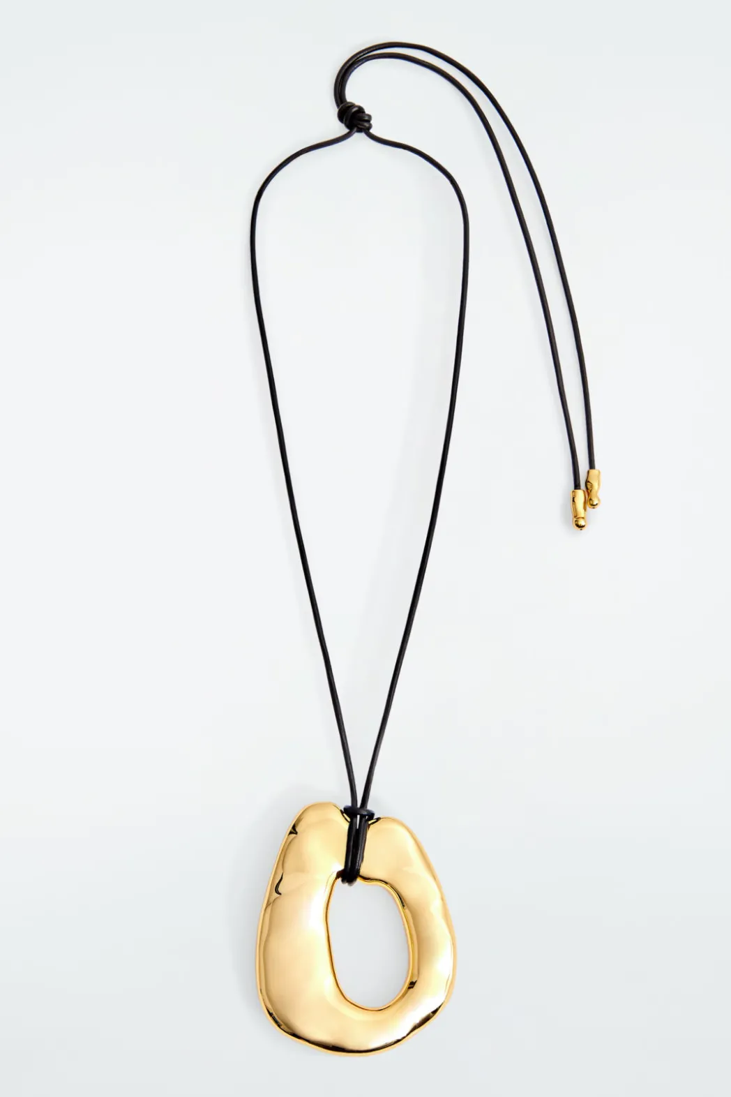 COS MOLTEN PENDANT NECKLACE GOLD