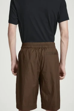 Best COS NYLON-RIPSTOP PARACHUTE SHORTS BROWN