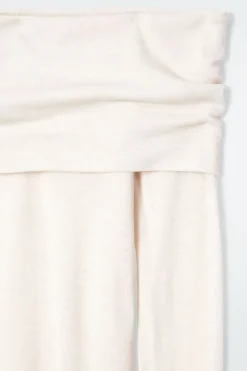 Best COS OFF-THE-SHOULDER MERINO WOOL TOP OFF-WHITE