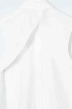 Best COS OPEN-BACK SLEEVELESS SHIRT WHITE