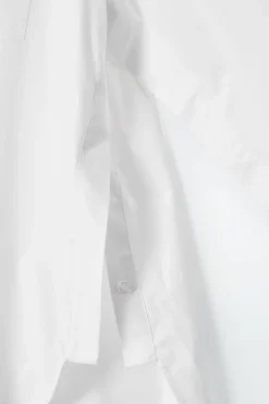 Discount COS OPEN-SLEEVE SHIRT WHITE