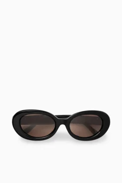 Discount COS OVAL SUNGLASSES - ROUND BLACK