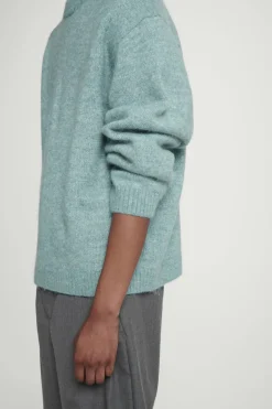 Clearance COS OVERSIZED ALPACA-BLEND SWEATER BLUE MÉLANGE