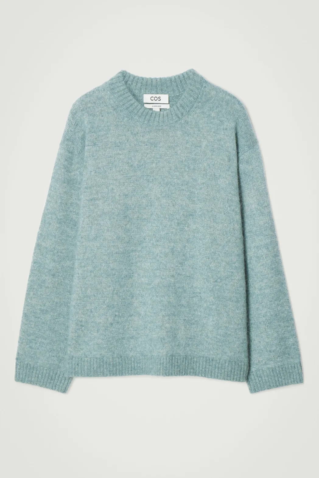 Clearance COS OVERSIZED ALPACA-BLEND SWEATER BLUE MÉLANGE