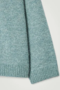 Clearance COS OVERSIZED ALPACA-BLEND SWEATER BLUE MÉLANGE