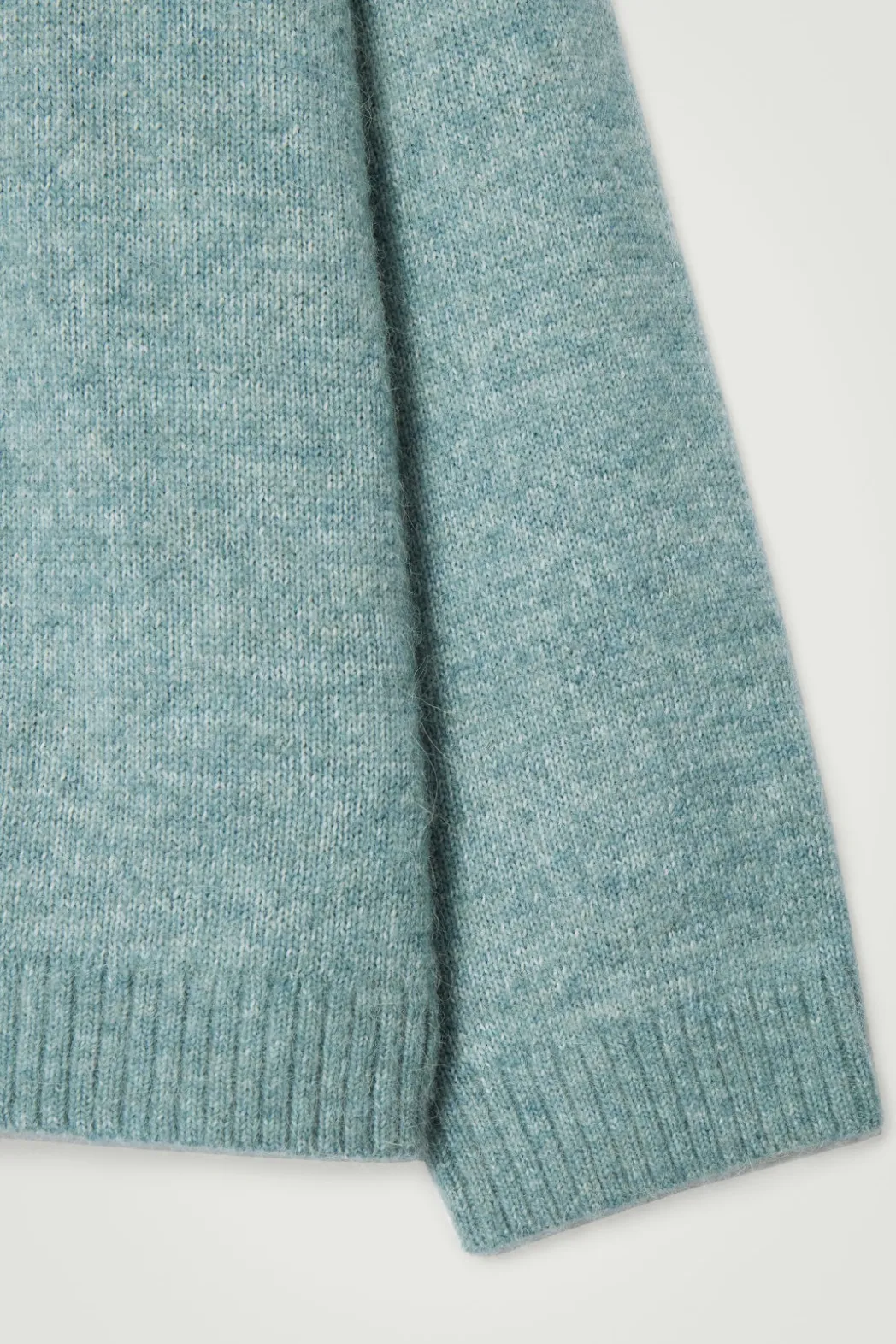 Clearance COS OVERSIZED ALPACA-BLEND SWEATER BLUE MÉLANGE