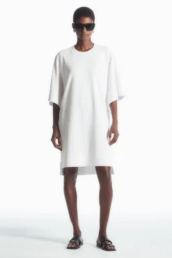 Online COS OVERSIZED BOXY T-SHIRT WHITE