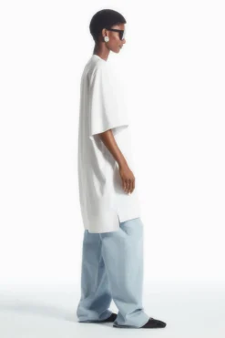Online COS OVERSIZED BOXY T-SHIRT WHITE