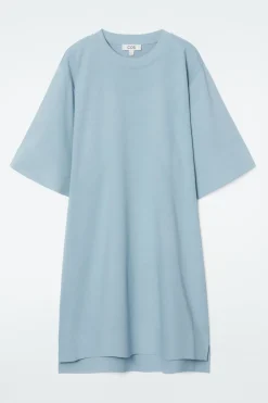 Online COS OVERSIZED BOXY T-SHIRT LIGHT BLUE
